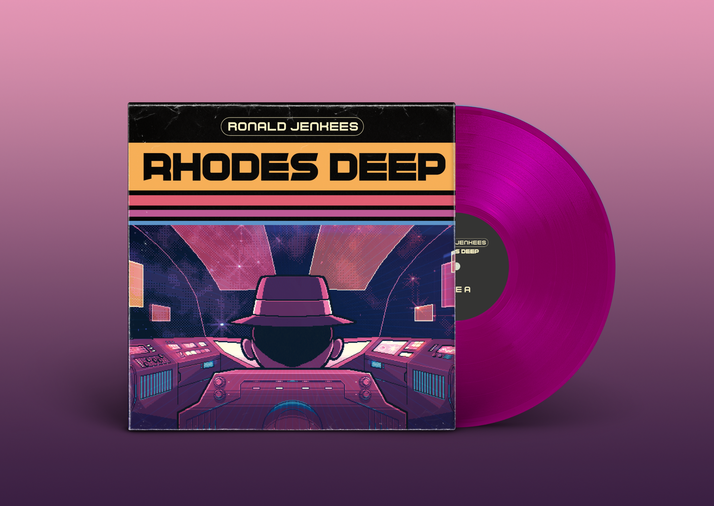 PRE-ORDER: Rhodes Deep – 12” Neon Violet 180g Vinyl LP (SHIPS MID-AUG)