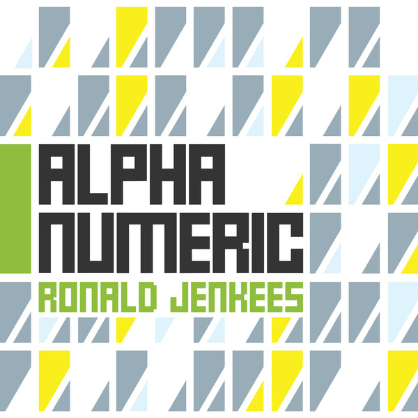 Alpha Numeric album cover - digital music album by Ronald Jenkees