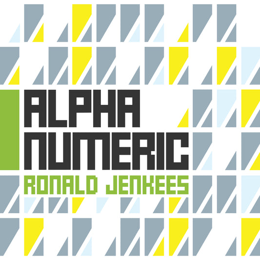 Alpha Numeric album cover - digital music album by Ronald Jenkees