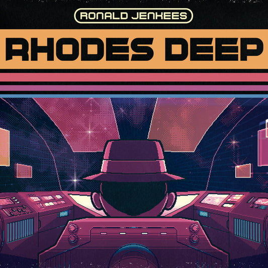 Rhodes Deep album cover - digital music album by Ronald Jenkees